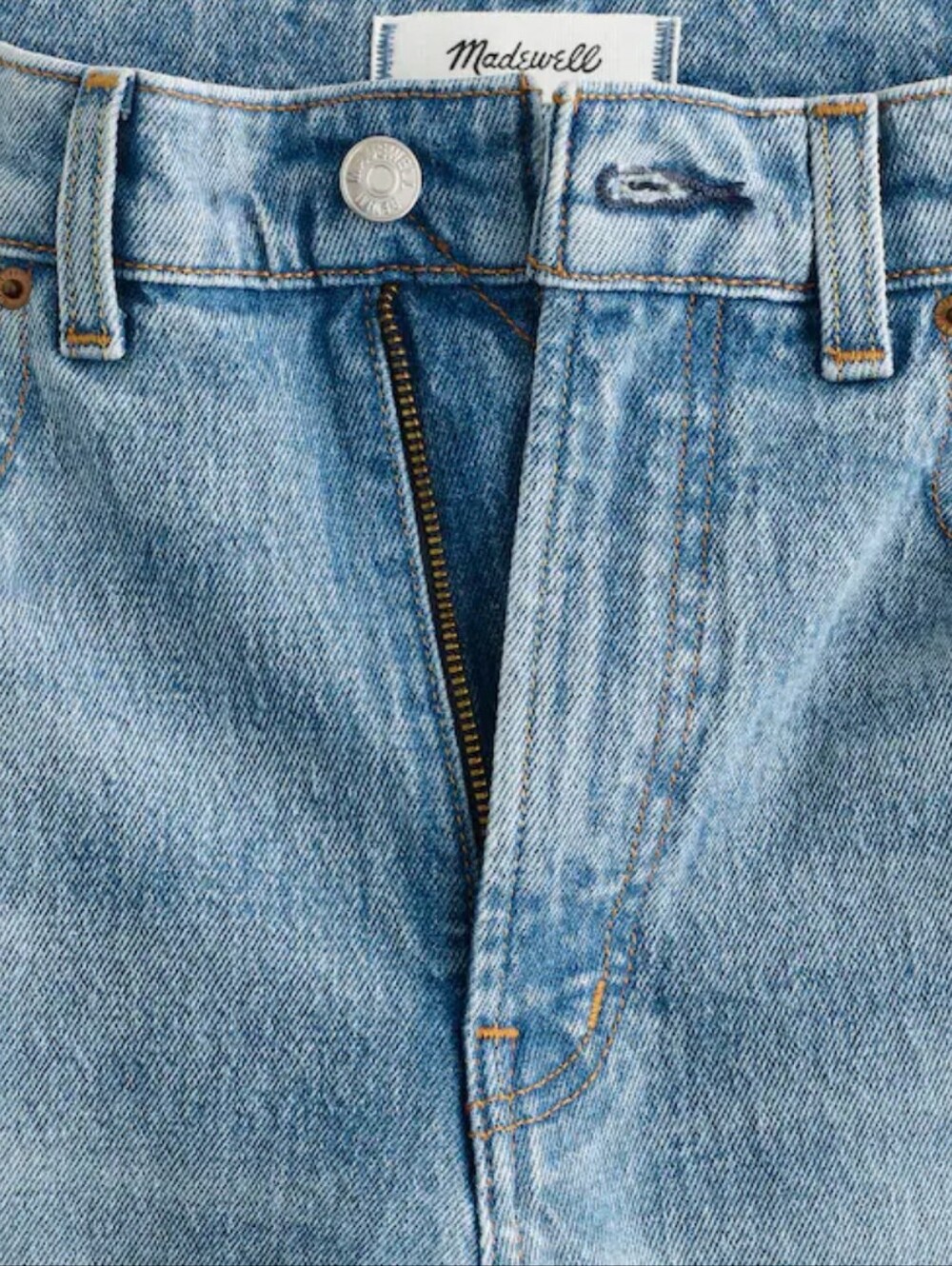 Madewell The Petite Longline Straight Jean NY543 NWT Size 28 petite - Picture 5 of 10